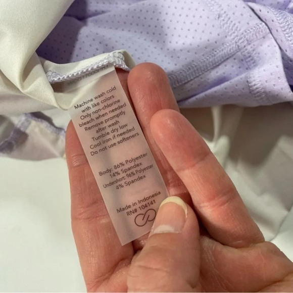 New Calia 16” Birdie Skort Soft Cloud Lilac Size XXL - Picture 7 of 9